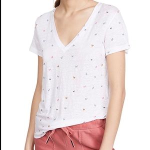 Rails Cara Butterfly Linen Tee